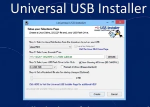 Universal USB Installer 2.0.01 Version